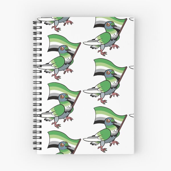 Item preview, Aromantic pigeon pride designed and sold by LeifrogDesigns.