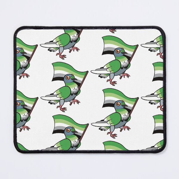 Item preview, Aromantic pigeon pride designed and sold by LeifrogDesigns.