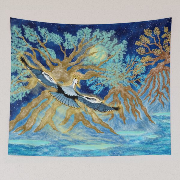 Item preview, A mystical world of giant trees designed and sold by greenPQBstudio.