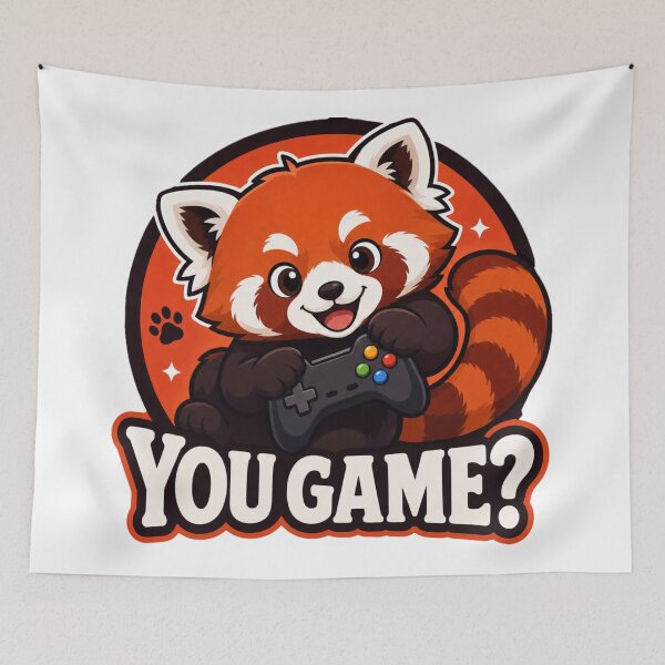 Item preview, Gaming Red Panda designed and sold by @jon.