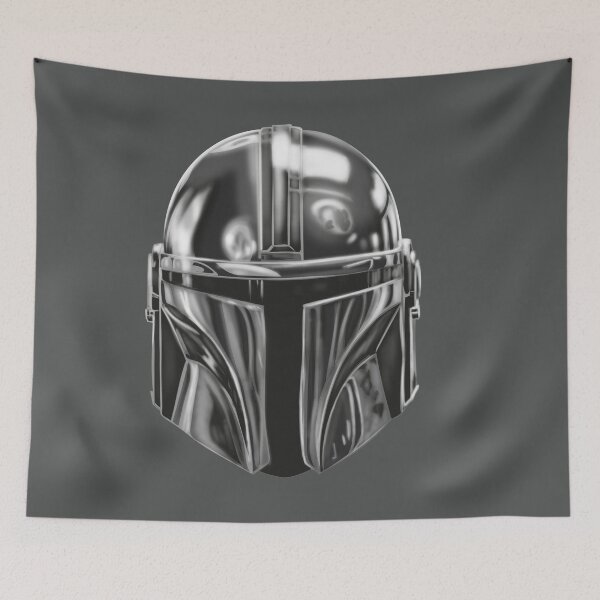 Item preview, Case of Mandalorian Warrior with Darksaber Galactic Illustration designed and sold by rabardock.