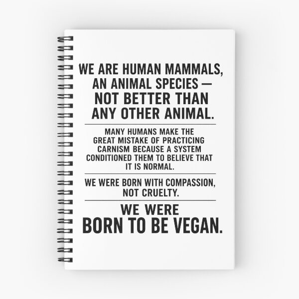 Item preview, WE WERE BORN TO BE VEGAN designed and sold by RGUVegan.