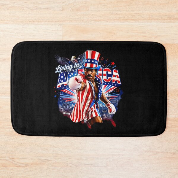 Item preview, Apollo Creed Living In America - Patriotic Boxing Fourth Of July America, USA Fighter designed and sold by kosterbleack.