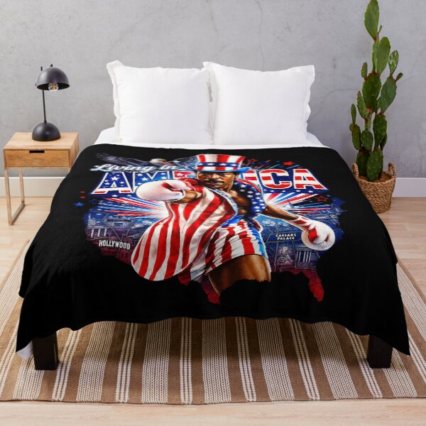 Item preview, Apollo Creed Living In America - Patriotic Boxing Fourth Of July America, USA Fighter designed and sold by kosterbleack.
