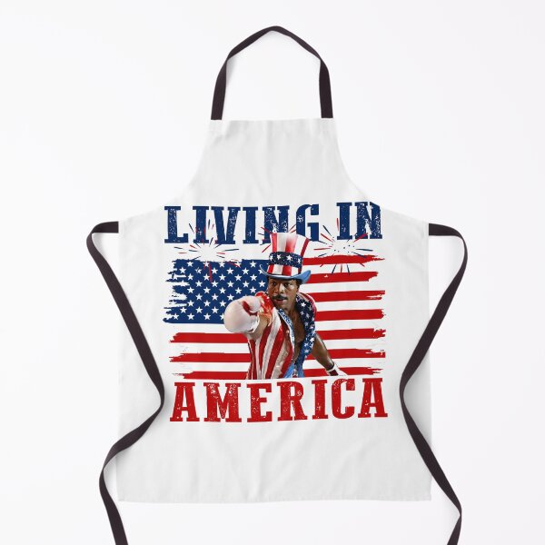 Item preview, Apollo Creed Living In America - Patriotic Boxing Fourth Of July America, USA Fighter designed and sold by kosterbleack.