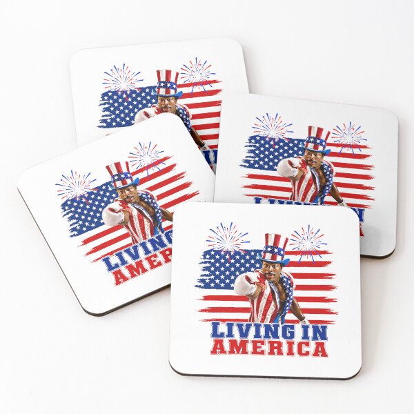 Item preview, Apollo Creed Living In America - Patriotic Boxing Fourth Of July America, USA Fighter designed and sold by kosterbleack.