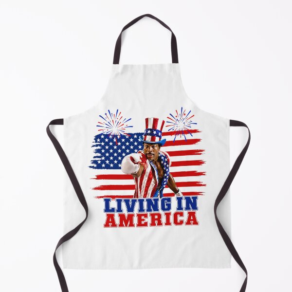 Item preview, Apollo Creed Living In America - Patriotic Boxing Fourth Of July America, USA Fighter designed and sold by kosterbleack.