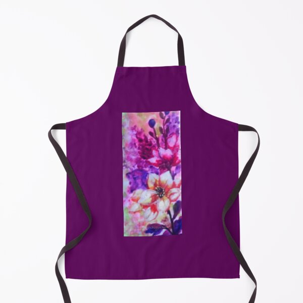Item preview, Vibrant colorful pinkish purple blossoms garden designed and sold by Shukasya-Arts.