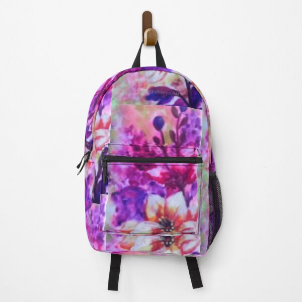Item preview, Vibrant colorful pinkish purple blossoms garden designed and sold by Shukasya-Arts.