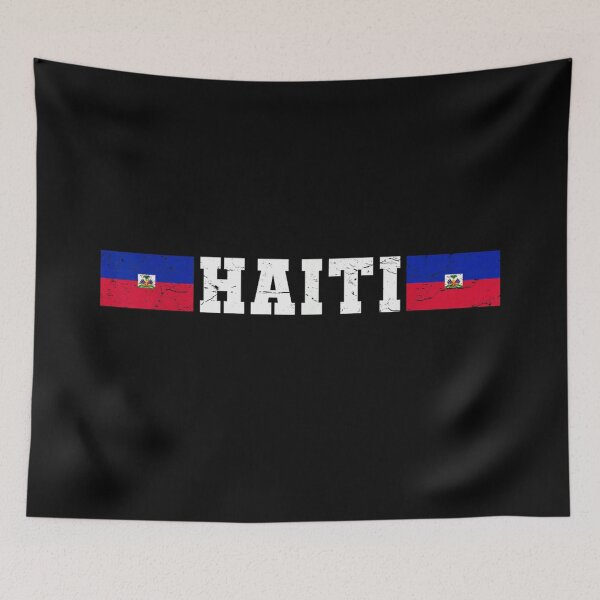 Item preview, Vintage Haiti Flag Distressed Heritage Pride Graphic Tee For Haitian Patriots designed and sold by PhocoNibict.