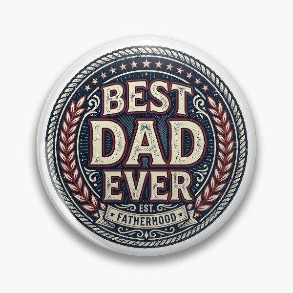 Item preview, Best Dad Ever Vintage Father's Day  designed and sold by Ponsak.