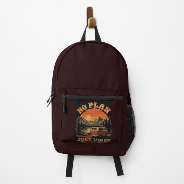 Item preview, No Plan Just Vibes Retro Vanlife Adventure designed and sold by HALYNA070824.