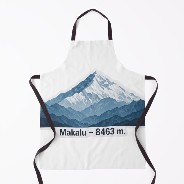 Item preview, Makalu 8463 m – Minimalist Himalayan Mountain Sticker designed and sold by Gabe1983.