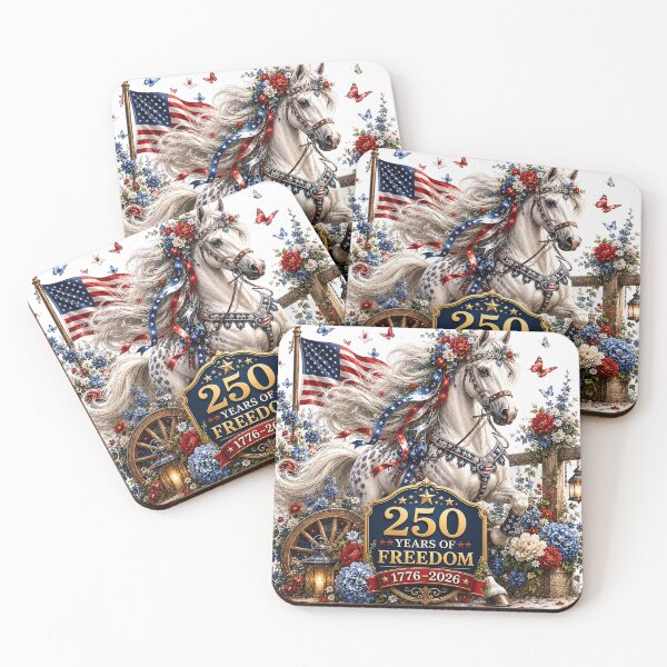 Item preview, Western Patriot Horse designed and sold by PetalGarden.
