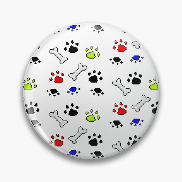 Item preview, Cute Dog Paw Prints and Bones Stickers Pack designed and sold by RetroRlx.