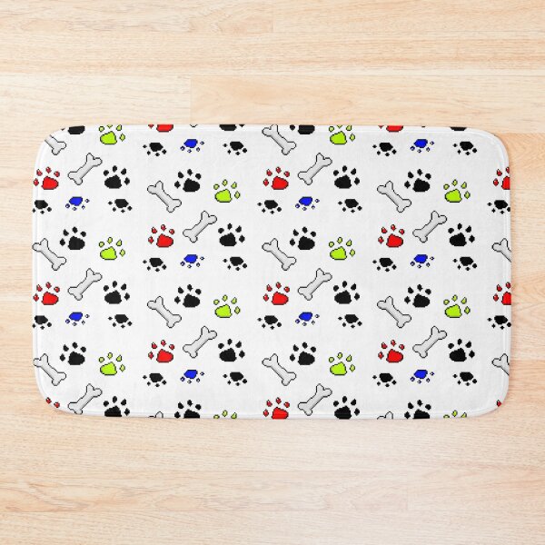 Item preview, Cute Dog Paw Prints and Bones Stickers Pack designed and sold by RetroRlx.