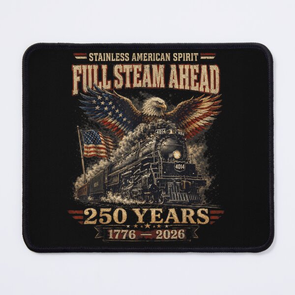 Item preview, Full Steam Ahead American Spirit US Semiquincentennial 250 Years Train Design designed and sold by PhocoNibict.