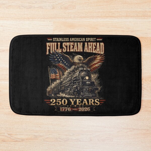 Item preview, Full Steam Ahead American Spirit US Semiquincentennial 250 Years Train Design designed and sold by PhocoNibict.