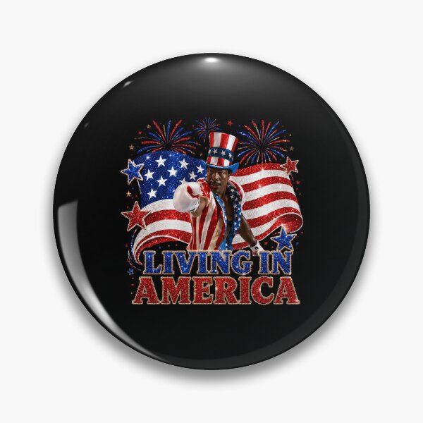 Item preview, Apollo Creed Living In America - Patriotic Boxing Fourth Of July America, USA Fighter designed and sold by kosterbleack.