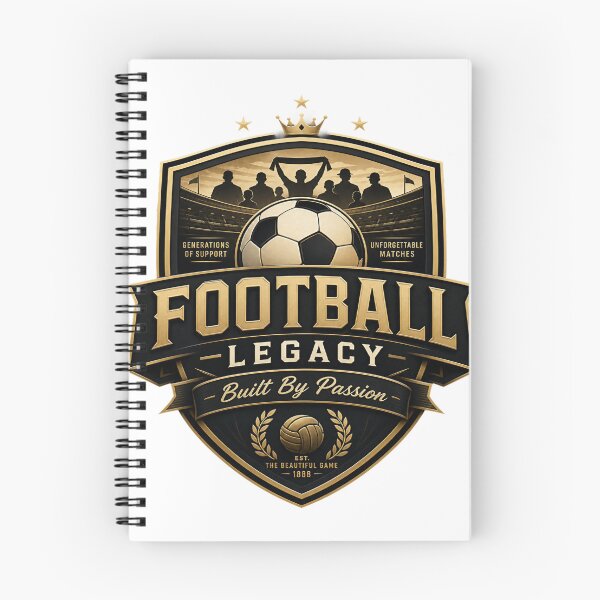 Item preview, Football Legacy, Built By Passion Soccer Emblem  designed and sold by Jandedan.