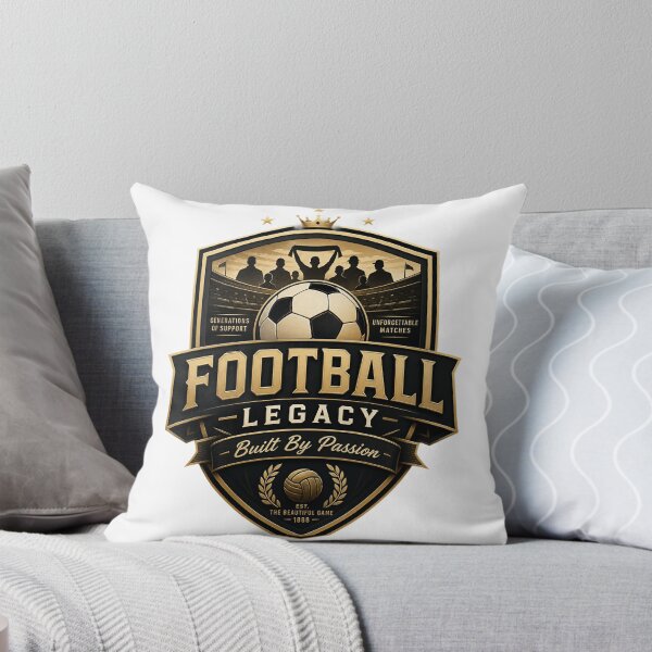 Item preview, Football Legacy, Built By Passion Soccer Emblem  designed and sold by Jandedan.