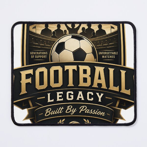 Item preview, Football Legacy, Built By Passion Soccer Emblem designed and sold by Jandedan.