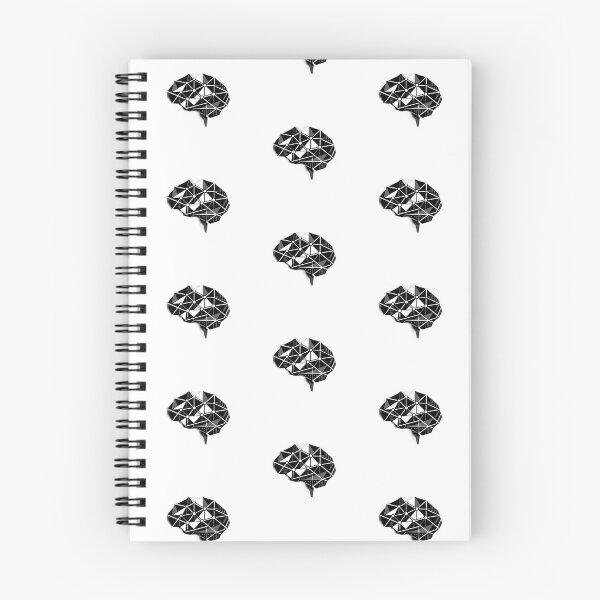 Item preview, Neuro Noise Alt Logo - Geometric Brain designed and sold by TheBlackLedger.