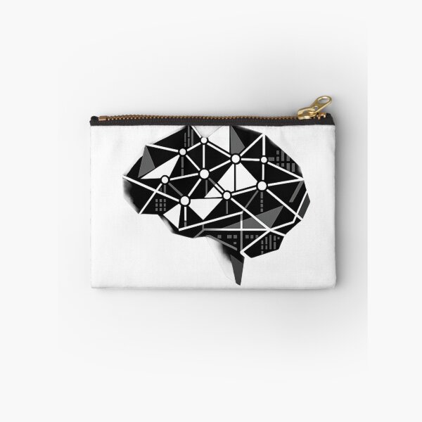 Item preview, Neuro Noise Alt Logo - Geometric Brain designed and sold by TheBlackLedger.