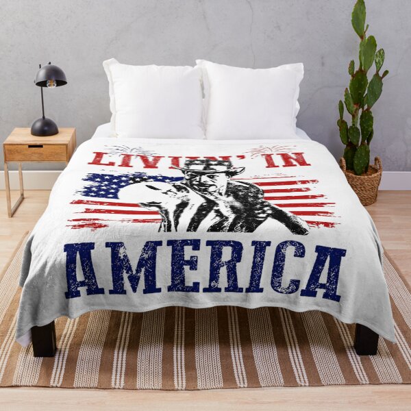 Item preview, Apollo Creed Living In America - Patriotic Boxing Fourth Of July America, USA Fighter designed and sold by kosterbleack.