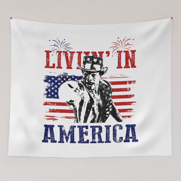 Item preview, Apollo Creed Living In America - Patriotic Boxing Fourth Of July America, USA Fighter designed and sold by kosterbleack.