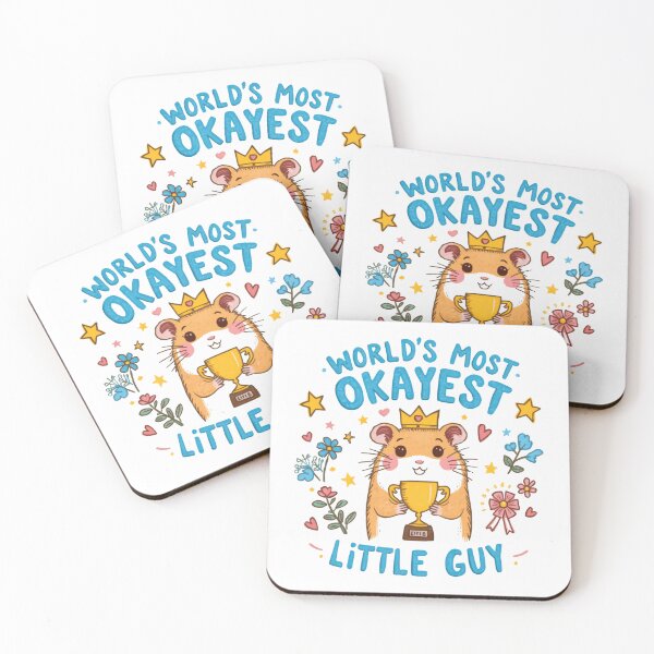 Item preview, World's Most Okayest Little Guy Hamster Pet Owner Gift designed and sold by RetroMini2026.