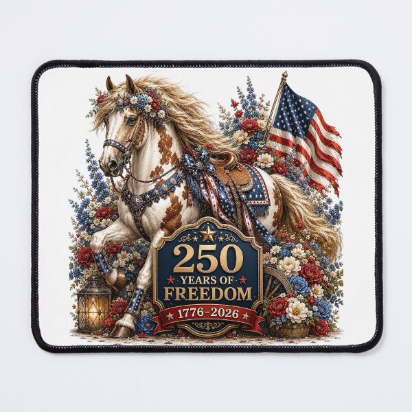 Item preview, Patriotic Horse and Flag designed and sold by PetalGarden.