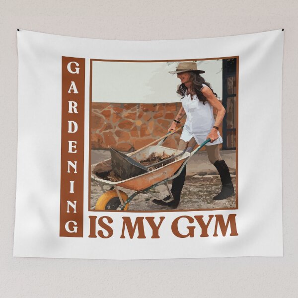 Item preview, Gardening Is My Gym Funny Workout Art designed and sold by SP Motif.