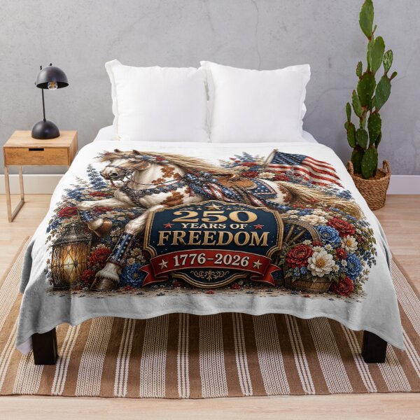 Item preview, Patriotic Horse and Flag designed and sold by PetalGarden.