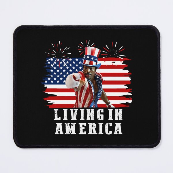 Item preview, Apollo Creed Living In America - Patriotic Boxing Fourth Of July America, USA Fighter designed and sold by kosterbleack.