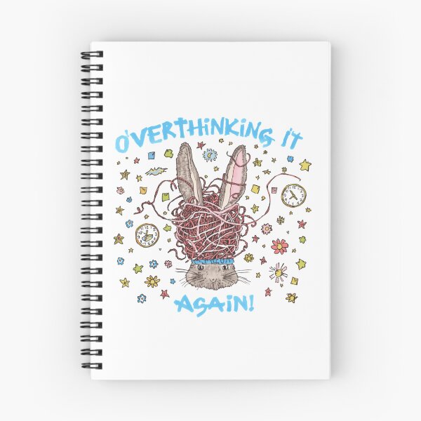 Item preview, O'verthinking It Again! Overthinker Anxiety Mental Health Awareness Gift designed and sold by RetroMini2026.