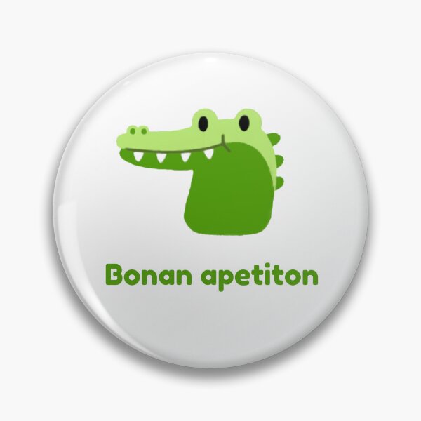 Item preview, Bonan apetiton! (Have a good meal in Esperanto) designed and sold by LuluTestudo1.