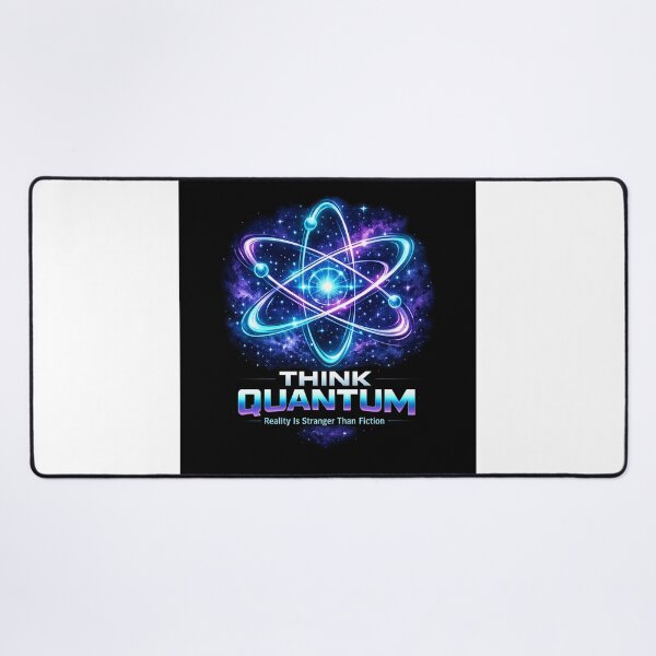 Item preview, Think Quantum Physics T-Shirt | Science Nerd Cosmic Atom Graphic Tee designed and sold by Atharva-threads.