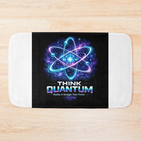 Item preview, Think Quantum Physics T-Shirt | Science Nerd Cosmic Atom Graphic Tee designed and sold by Atharva-threads.