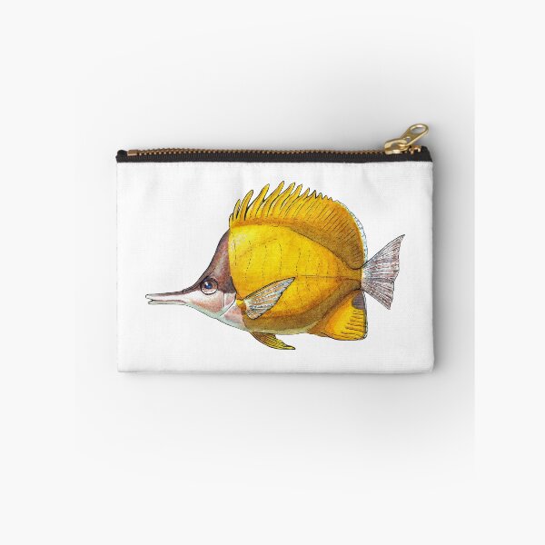 Item preview, Yellow Longnose Butterflyfish - Watercolor Illustration designed and sold by AquarellChill.