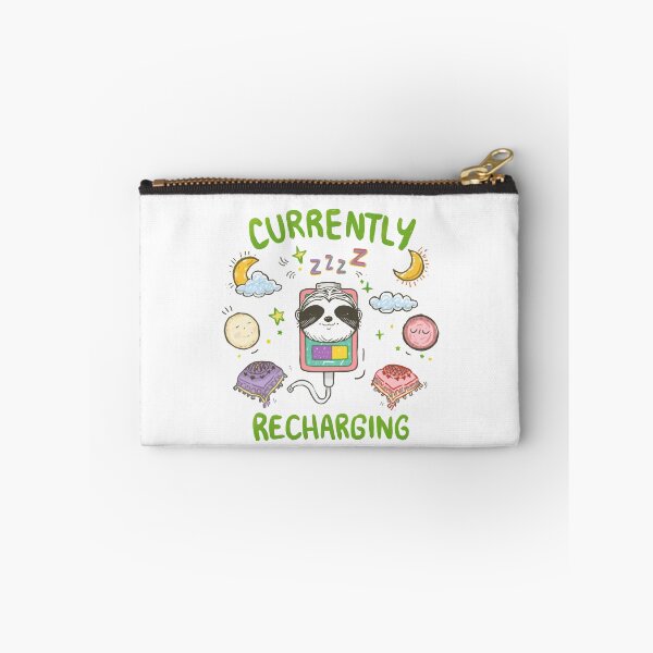 Item preview, Currently Recharging Sloth Sleep Lover Introvert Rest designed and sold by RetroMini2026.
