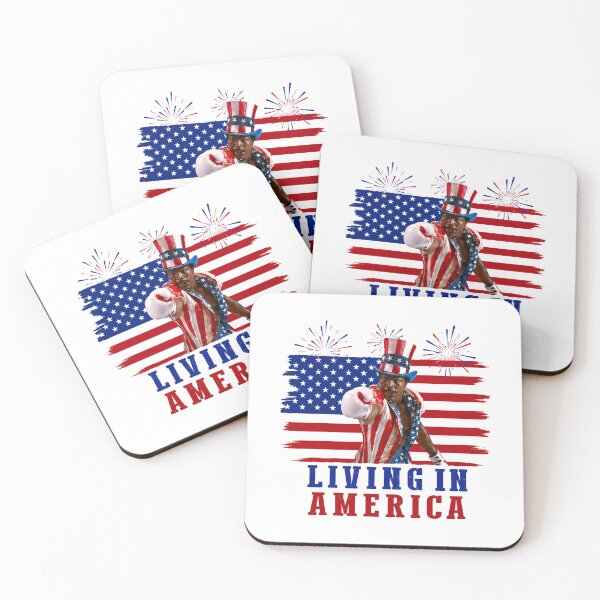 Item preview, Apollo Creed Living In America - Patriotic Boxing Fourth Of July America, USA Fighter designed and sold by kosterbleack.