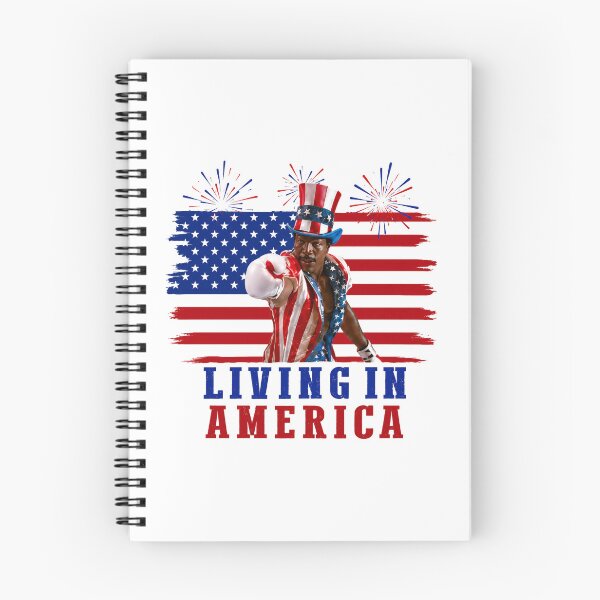 Item preview, Apollo Creed Living In America - Patriotic Boxing Fourth Of July America, USA Fighter designed and sold by kosterbleack.