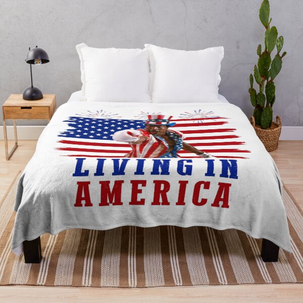 Item preview, Apollo Creed Living In America - Patriotic Boxing Fourth Of July America, USA Fighter designed and sold by kosterbleack.