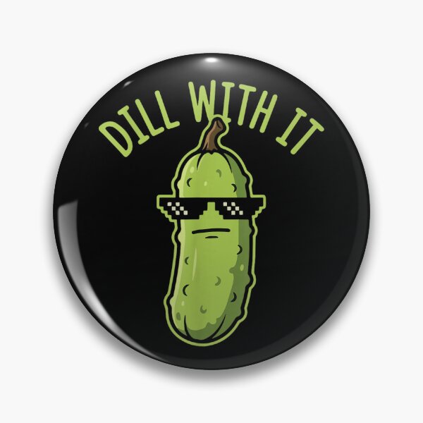 Item preview, Dill With It Cute Funny Pickle Wearing Thug Life Sunglasses Art designed and sold by RuperDelois.