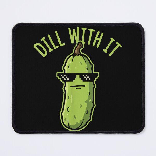 Item preview, Dill With It Cute Funny Pickle Wearing Thug Life Sunglasses Art designed and sold by RuperDelois.