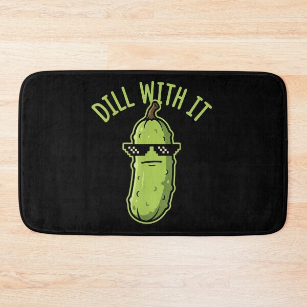 Item preview, Dill With It Cute Funny Pickle Wearing Thug Life Sunglasses Art designed and sold by RuperDelois.