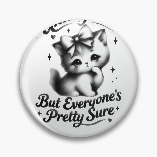 Item preview, Undiagnosed But Everyone's Pretty Sure Sarcastic Humor Relatable Personality Cat Lover designed and sold by HumansStuck12.