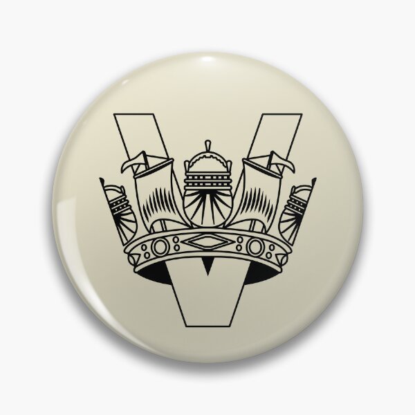 Item preview, Vickers WWI Aircraft Logo Vintage British Aviation Emblem designed and sold by MilitaryMart.