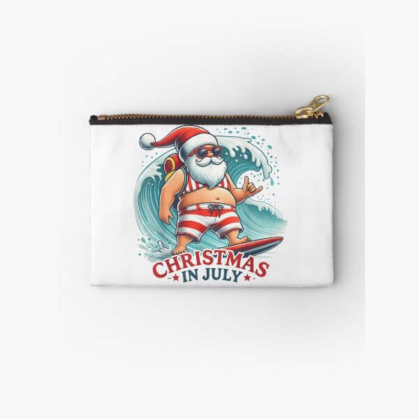 Item preview, Christmas In July Surfing Santa Claus Catching Waves Tropical Summer Design designed and sold by RuperDelois.
